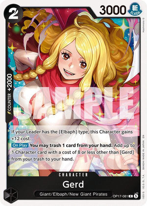 Gerd (OP17-081) [The World's Strongest Warriors]