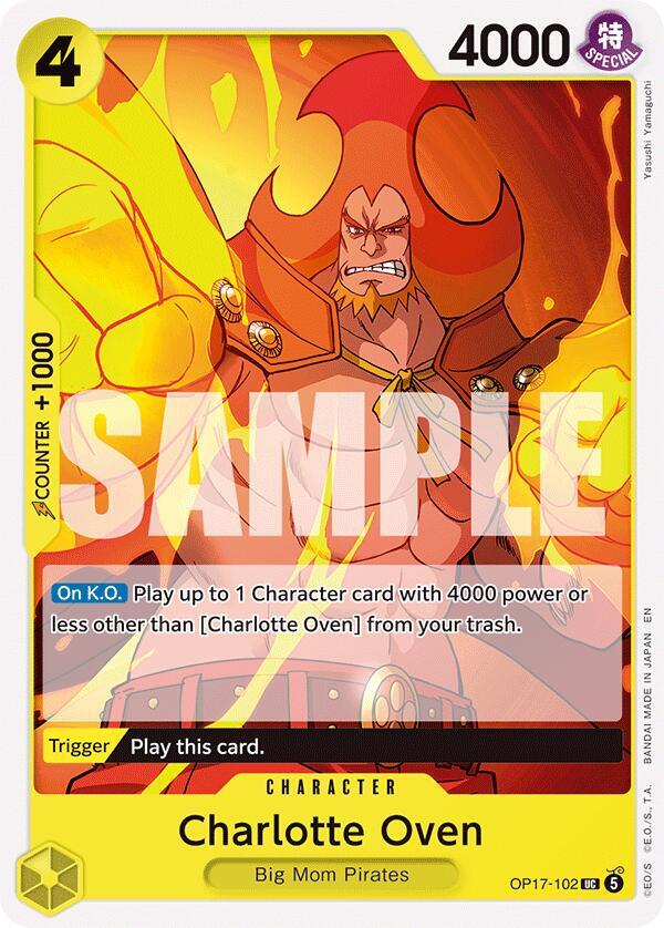 Charlotte Oven (OP17-102) [The World's Strongest Warriors]