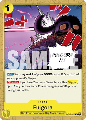 Fulgora (OP17-116) [The World's Strongest Warriors]