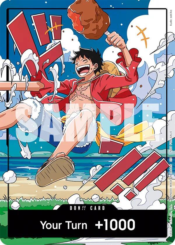 DON!! Card (World United) (Luffy) [One Piece Promotion Cards]