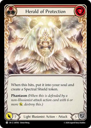 Herald of Protection (Red) (SAT012) [Silver Age: Usurp the Shadow Throne]