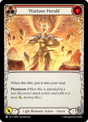 Wartune Herald (Red) (SAT015) [Silver Age: Usurp the Shadow Throne]