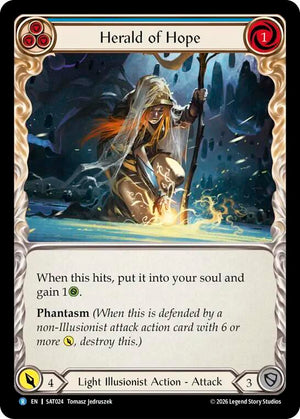 Herald of Hope (Blue) (SAT024) [Silver Age: Usurp the Shadow Throne]