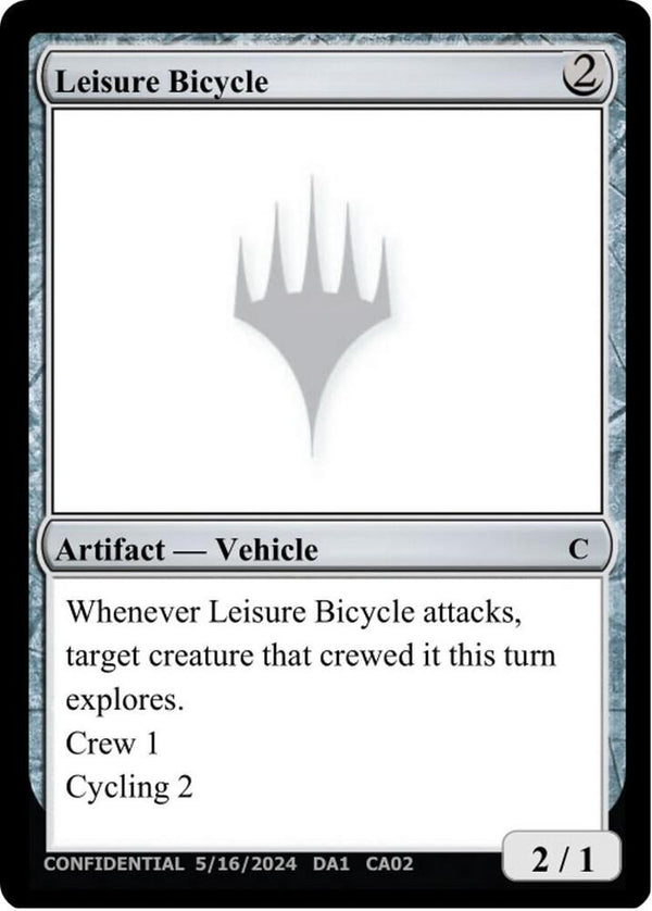 Leisure Bicycle [Un-Known Event Playtest Cards]