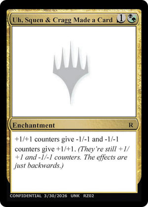 Uh, Squen & Cragg Made a Card [Un-Known Event Playtest Cards]