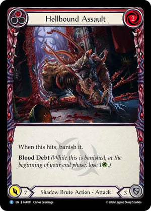 Hellbound Assault (Red) (IAR011) [Usurp the Shadow Throne]
