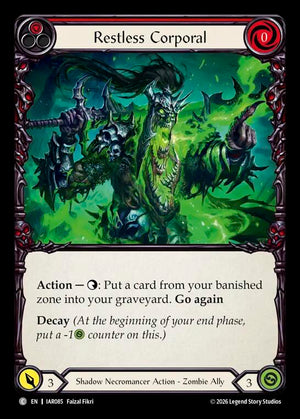 Restless Corporal (IAR085) [Usurp the Shadow Throne]
