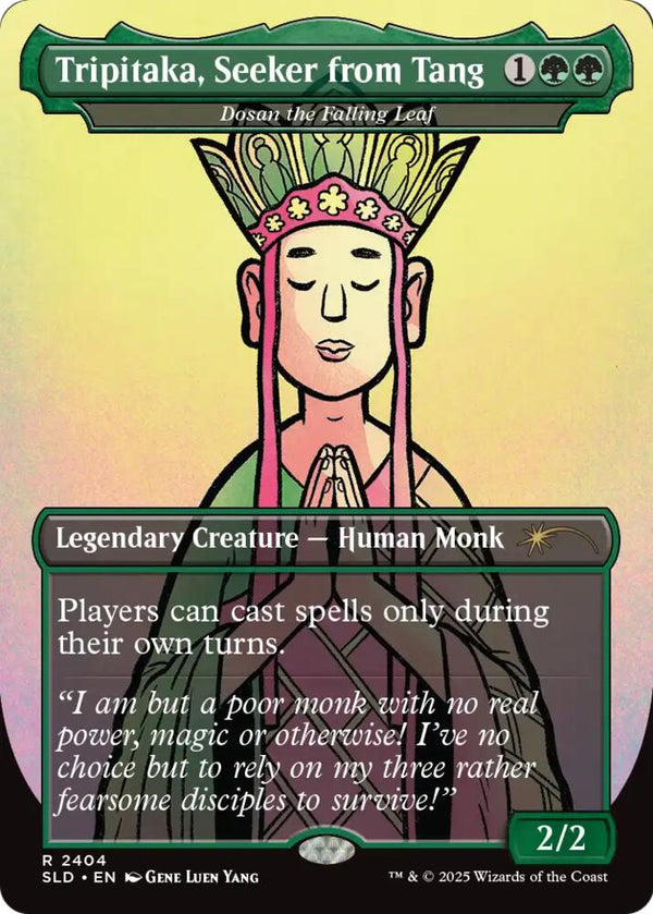 Tripitaka, Seeker from Tang - Dosan the Falling Leaf (2404) [Secret Lair Drop]