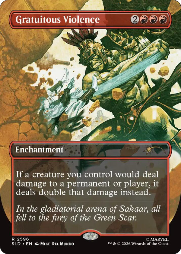 Gratuitous Violence (2596) [Secret Lair Drop]