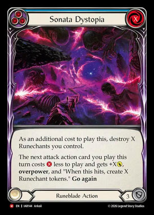 Sonata Dystopia (IAR144) [Usurp the Shadow Throne]