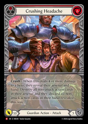 Crushing Headache (Extended Art) (IAR244) [Usurp the Shadow Throne]