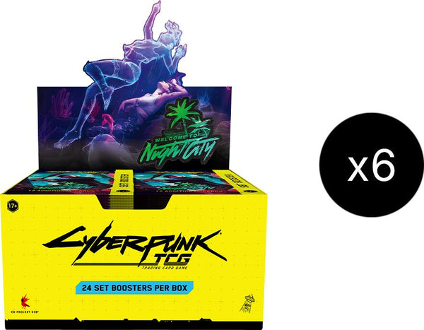 Welcome to Night City Retail Booster Box Case