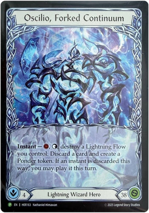Oscilio, Forked Continuum - HER163 [Flesh and Blood Promo Cards]