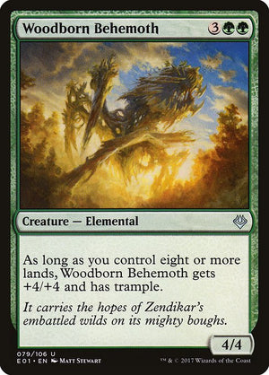 Woodborn Behemoth (79) [Archenemy: Nicol Bolas]