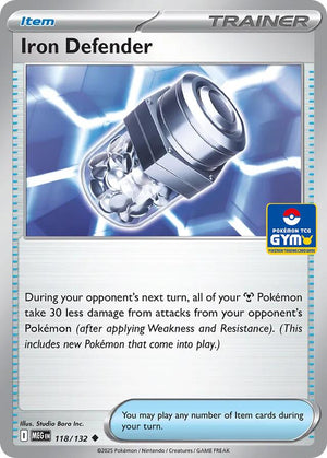 Iron Defender - 118/132 (GYM) [Southeast Asia Exclusives]