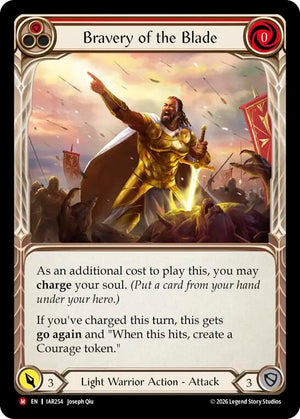 Bravery of the Blade (IAR254) [Usurp the Shadow Throne]