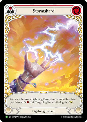 Stormshard (Red) - FAB478 [Flesh and Blood Promo Cards]