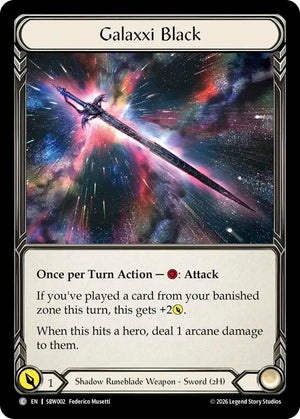 Galaxxi Black (SBW002) [Silver Age: Usurp the Shadow Throne]