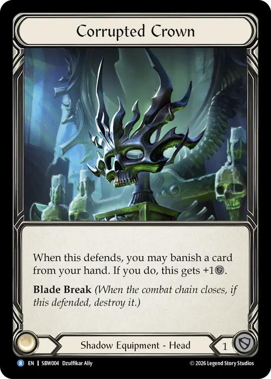 Corrupted Crown (SBW004) [Silver Age: Usurp the Shadow Throne]