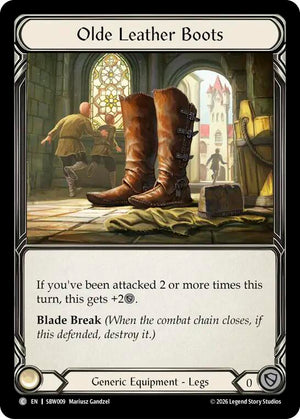 Olde Leather Boots (SBW009) [Silver Age: Usurp the Shadow Throne]