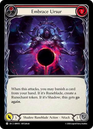Embrace Ursur (Red) (SBW013) [Silver Age: Usurp the Shadow Throne]