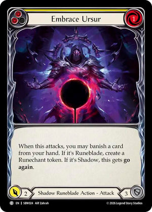 Embrace Ursur (Yellow) (SBW024) [Silver Age: Usurp the Shadow Throne]