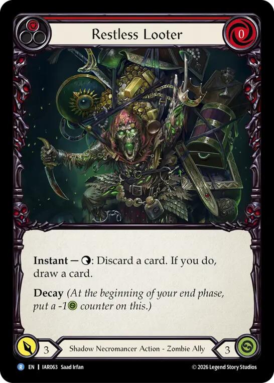 Restless Looter (IAR063) [Usurp the Shadow Throne]
