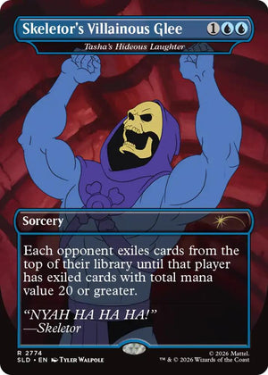 Skeletor's Villainous Glee - Tasha's Hideous Laughter (2774) [Secret Lair Drop]