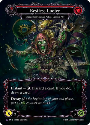 Restless Looter (Marvel) (IAR063) [Usurp the Shadow Throne]