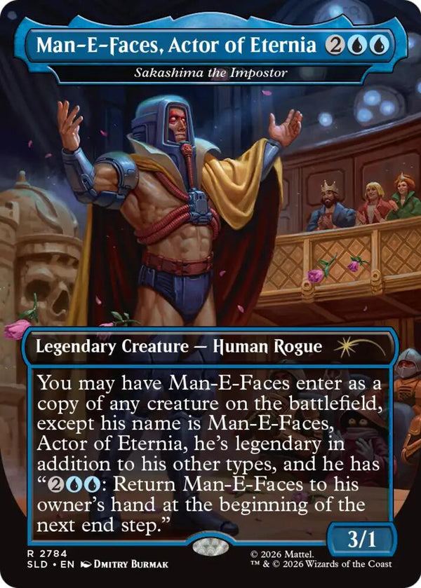 Man-E-Faces, Actor of Eternia - Sakashima the Impostor (2784) [Secret Lair Drop]
