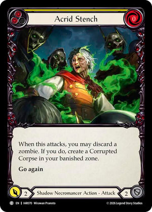 Acrid Stench (Yellow) (IAR070) [Usurp the Shadow Throne]