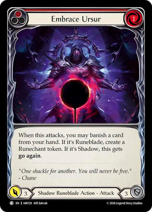 Embrace Ursur (Red) (IAR129) [Usurp the Shadow Throne]