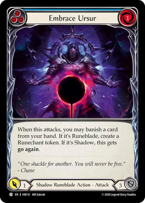Embrace Ursur (Blue) (IAR131) [Usurp the Shadow Throne]