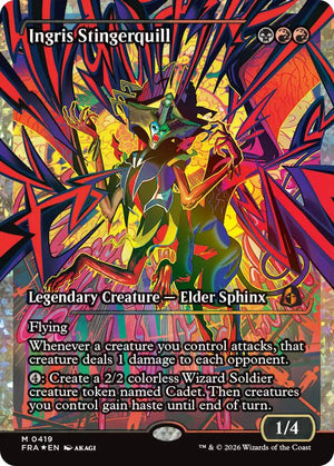Ingris Stingerquill (Showcase) (Fracture Foil) (0419) [Reality Fracture]