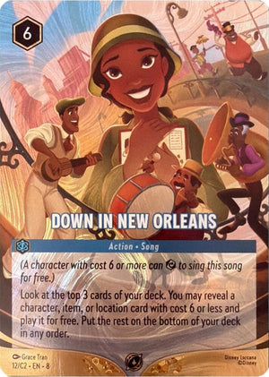 Down in New Orleans (Foil) (12) [Disney Lorcana Promo Cards]