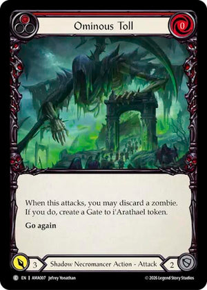 Ominous Toll (AMA007) [Armory Deck: Malice]