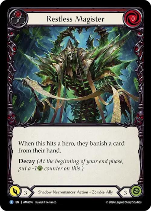 Restless Magister (AMA016) [Armory Deck: Malice]
