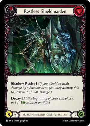 Restless Shieldmaiden (IAR088) [Usurp the Shadow Throne]