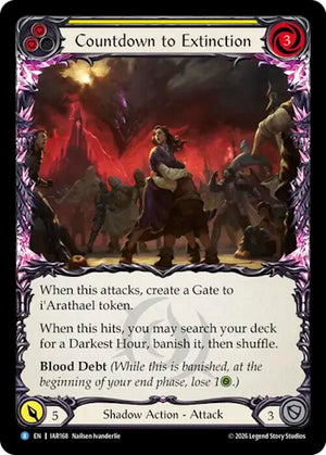 Countdown to Extinction (Yellow) (IAR168) [Usurp the Shadow Throne]