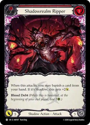 Shadowrealm Ripper (Red) (IAR197) [Usurp the Shadow Throne]