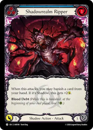 Shadowrealm Ripper (Blue) (IAR199) [Usurp the Shadow Throne]