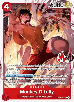 Monkey.D.Luffy (OP16-015) (Ace Deck) [Set Sail Deck Set]