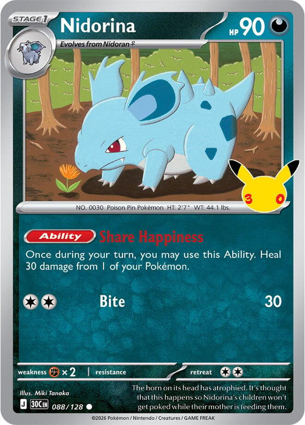Nidorina (088/128) [ME: 30th Celebration]