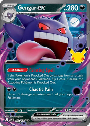 Gengar ex (090/128) [ME: 30th Celebration]