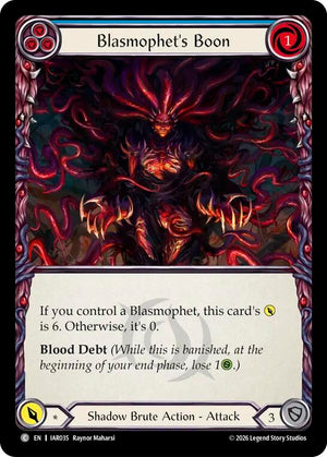 Blasmophet's Boon (IAR035) [Usurp the Shadow Throne]
