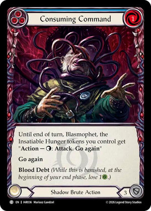 Consuming Command (IAR036) [Usurp the Shadow Throne]