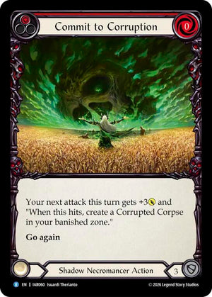 Commit to Corruption (Red) (IAR060) [Usurp the Shadow Throne]