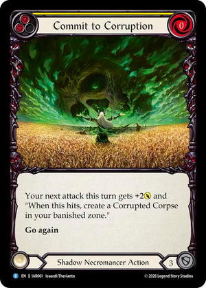 Commit to Corruption (Yellow) (IAR061) [Usurp the Shadow Throne]