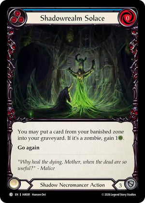 Shadowrealm Solace (IAR081) [Usurp the Shadow Throne]