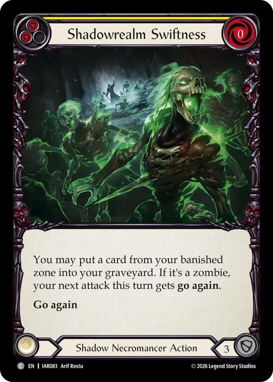 Shadowrealm Swiftness (IAR083) [Usurp the Shadow Throne]